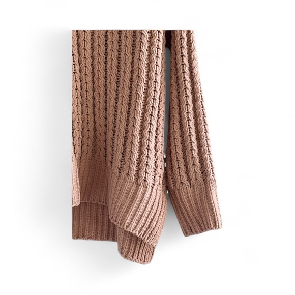 Aerie Cable Car Quarter Zip Sweater - Picture 8 of 16